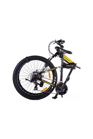 Geotech Fold Up 26d 26 Jant 21vites Md 45cm Katlanır Bisiklet Mat Siyah - Sarı
