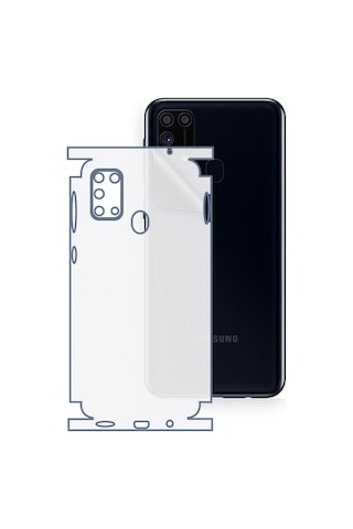 Samsung Galaxy M31 Prime Uyumlu Fullbody Arka Kaplama Hidrojel Koruyucu Film 72094376