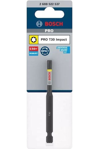 Bosch Pro Impact T30x90 Mm Torx Bits Uç Torklu Vidalama Makinaları İçin