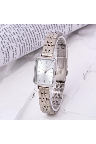 Silver Çelik Zarif Minimal Kadın Kol Saati ST-304229