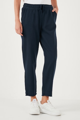 Lela Pamuklu Normal Bel Regular Fit Düz Paça Bayan Pantolon 668Yp42282S4 Lacivert