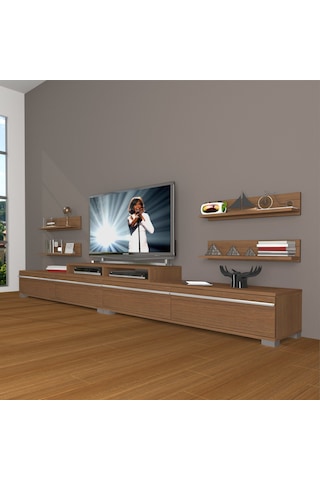 Decoraktiv Ekoflex 360r Mdf Tv Ünitesi Tv Sehpası Ceviz