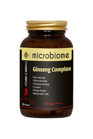 Microbiome Ginseng Complex 30 Kapsül