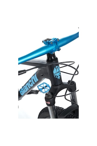 Bianchi Magma Hidrolik Fren 8 Vites Essa 27.5 Jant Dağ Bisikleti Siyah-mavi 38 Cm Siyah - Mavi