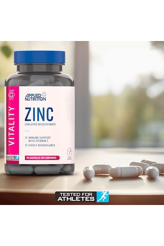Applied Nutrition Zinc Çinko Vitamin C 90 Caps