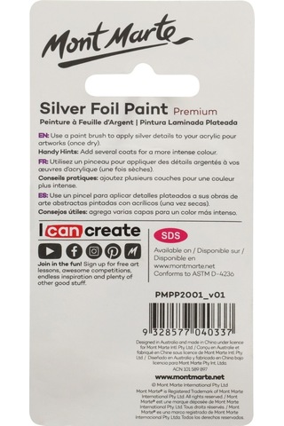 Mm Gümüş Folyo Boya 20 Ml