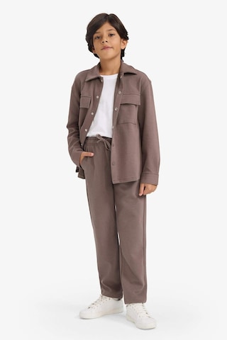 Defacto Erkek Çocuk Polo Yaka Ceket G3750a825aubn571 Kahve-bn571