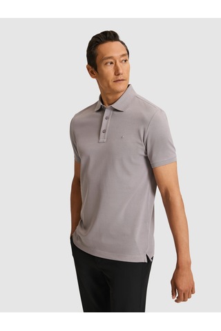 Cacharel Erkek Koyu Gri Tişört Basic 50320657-vr080