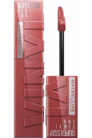 Maybelline New York Super Stay Vinyl Ink Likit Ruj 115 Peppy