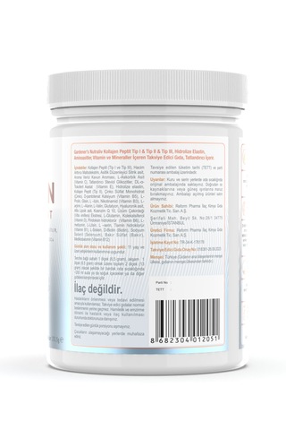 Gardener's Nutraliv Collagen Peptit 292 G