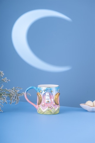 İstanbul Porselen Kutup Yıldızı Kupa 420 Ml Pembe