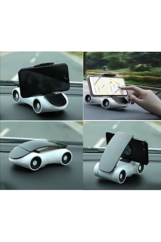 Zensaas41 Araba Tasarımlı Araç İçi Telefon Tutucu 360 Dönebilen Ayarlı Zensaa56 standart