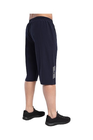 Crozwise 8036-01 Lycra Armüllü Battal Boy Erkek Spor Kapri