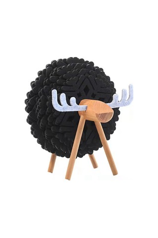 Koyun Şeklinde Bardak Altlıkları Bardak Altlıkları Yalıtımlı Yuvarlak Keçe Bardak Altlıkları Diğer