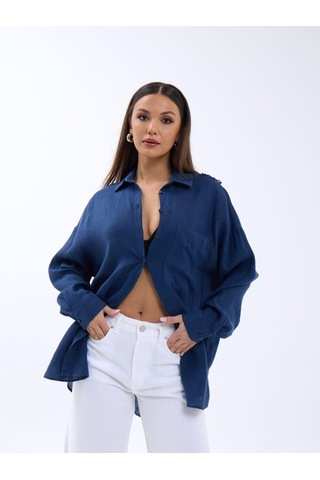 7399 Gömlek-lacivert Laci Vert