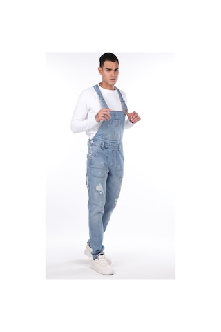 Erkek Jean Tulum Pantolon Mavi