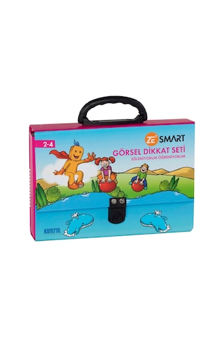 Zekare Smart Görsel Dikkati Güçlendirme Seti 2-4 Yaş Yeni Baskı