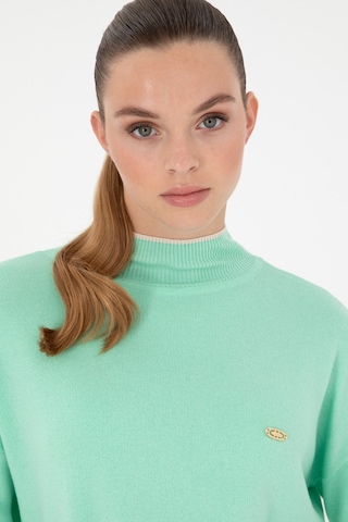 U.S. Polo Assn. Kadın Mint Balıkçı Yaka Kazak 50297069-VR090
