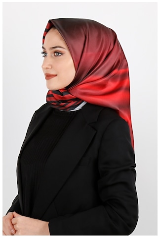 Türk Bayrağı Desen Tafta Eşarp, Yeni Sezon Baş Örtüsü