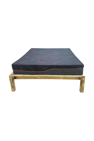 Zishtekstil Tek Kişilik Yıkanabilir Yatak Kılıflı Yaylı Ortopedik Yatak