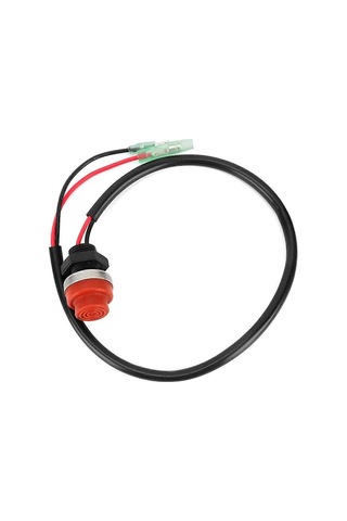 Universell Båt Utombordsmotor Motor Start Stoppbrytare Nyckellös Tryckknapp, Gäller Alla För-perfet