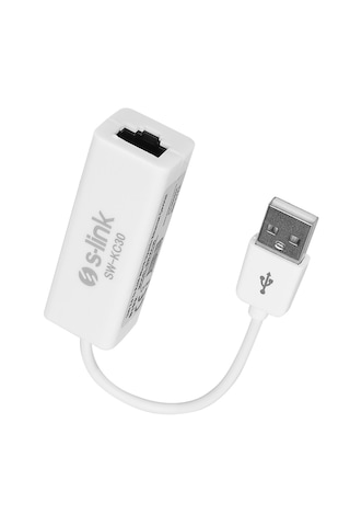 S-link Sw-kc30 Usb 2.0 To Rj45 Win10 Uyumlu Ethernet Çevirici