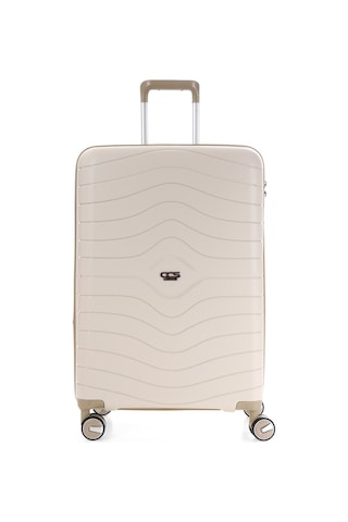 Ççs 5242 Polipropilen Kabin Boy Valiz-beyaz Beyaz