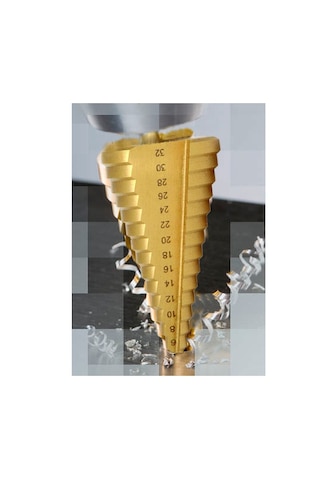 3 Parça Kademeli Panç Matkap Uç Seti Matkap Panç Takımı