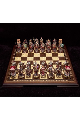 Kartaca - Roma Temalı Satranç Takımı