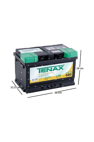 Tenax 12 V 74 Ah Amper 680A En Varta Akü Üretimi