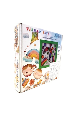 Cam Vitray Seti Unicorn Vt-01 Çok Renkli