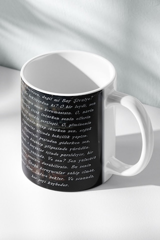 Şövalye Ve Prenses, Kalp Muhafızı, Dark Knight, Fantasy Hikaye Kupa Bardak Gri