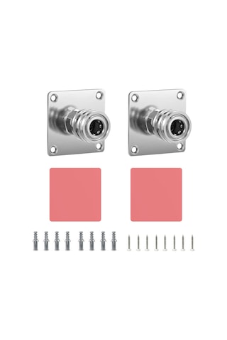 Vkemall Stanyollar 2 Adet - Inox Çelik Sprey Makinesi Köpük Topu Tutucuları, 1/4 İnç Hızlı Bağlantı, Kolay Kurulum, Düzenli Saklama