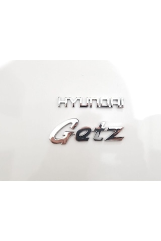 Hyundai Getz Hyundaı Ve Getz Bagaj Yazısı Arma Takım Uyumlu