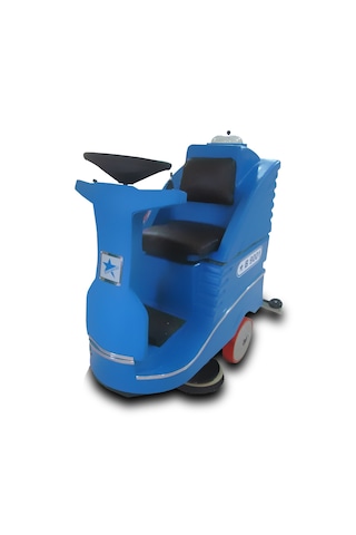 Cleanvac B 9001 Akülü Binicili Zemin Temizleme Makinesi