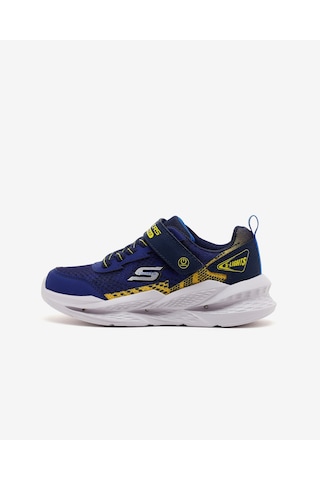 Skechers Meteor-lıghts 2.0 Büyük Erkek Çocuk Lacivert/sarı Işıklı Spor Ayakkabı 401490l Nvyl