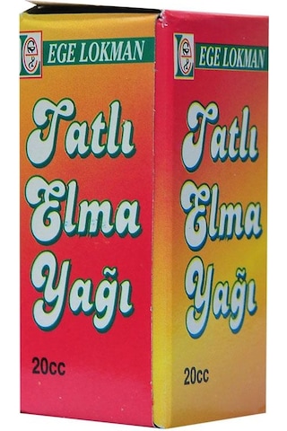 Ege Lokman Tatlı Elma Yağı 20 ML