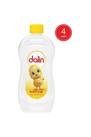 Dalin Etkin Nemlendirici Bebek Yağı 4 x 300 ML