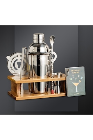 Wondernest Tepsi Tabanlı Sürahi Seti, Lichen İçecek Karıştırıcı Bar Eo