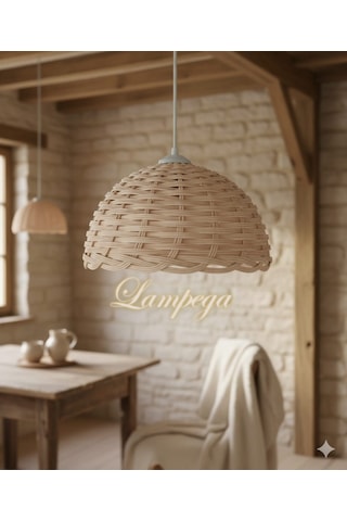 Lampega Rattan Bambu Avize Diğer