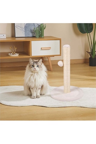 M-pets My Second Pompom Ponponlu Kedi Tırmalama Tahtası 30x43 Cm 244-54032.01
