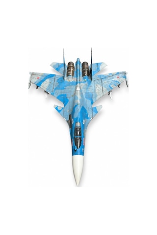Montajlı + Boyalı Su-27 Maket Ucak