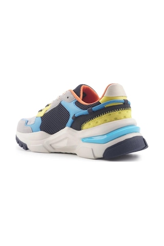 U.s. Polo Assn. Vincent 4fx Erkek Gri-mavi-sarı Sneaker Ayakkabı-gri Gri