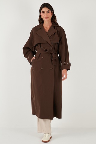 Lela Bayan Trençkot 6839637 Kahve Kahve