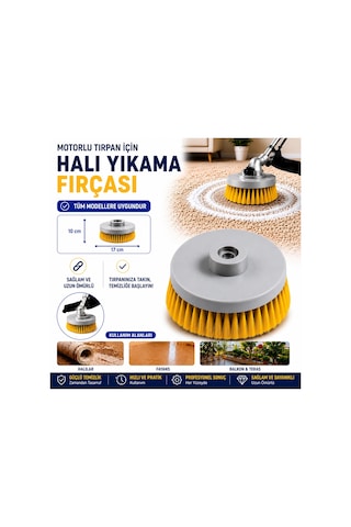 Motorlu Tırpan Halı Yıkama Fırçası Tüm Modellere Uygundur Motorlu Tırpan Halı Yıkama Fırçası Tüm Modellere Uygundur