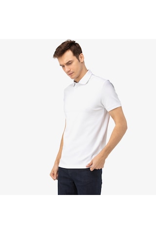 Nautica Nautıca Erkek Beyaz Slım Fıt Kısa Kollu Polo K35052T 1Bw Beyaz