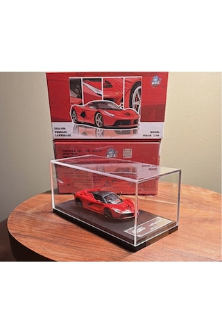 Demon King Ferrari Laferrari Pleksi Kırmızı 057 1/64