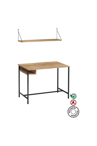 Decormet Lou Çalışma Masası Safir Meşe Çok Renkli