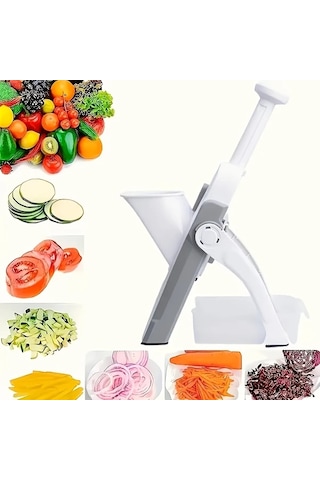 Honeybeeshop Gray Sebze Doğrayıcı Dilimleyici 1 Parça