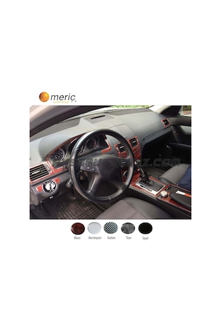 Meriç® Mercedes C180 Ön Torpido Kaplama 17 Parça 2006-2011 (537474899)